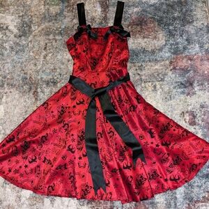Hell Bunny anchors mermaids and tattoos dress
